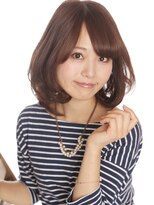 美容室ソラ 小岩店(sora)&nbsp;笑顔が似合うフェミニンなメルティ内巻きミディ【小岩】