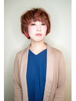 バビー(BAVI)&nbsp;ピンクアッシュをベースにインナーカラーとハイライト