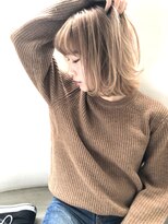 ビッケ(Vicke)&nbsp;【Vicke渋谷】切りっ放しブロンドボブ