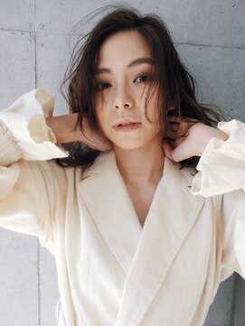 リアン(LieN) 〈LieN〉ラフな脱力ミディ