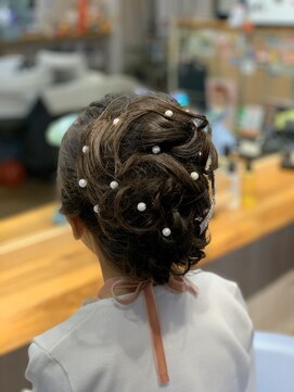 スウェル ヘアーデザイン(Swell) キッズアップスタイル