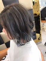 髪技空間アノン(anon) ブルーアッシュ