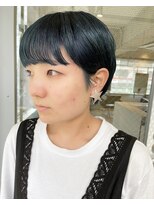 エンシー(ENCI)&nbsp;ネイビーブルー/マッシュショート