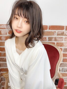 エニー 栄(Any) 小顔見せひし形シルエットヘア