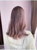 ピンクアッシュ×ふんわりセミ
