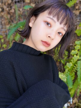 ラフィス ヘアー ヴォーグ 天王寺あべの店(La fith hair vogue) 【La fith】オン眉ボブ×くびれヘア
