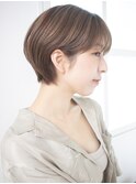 大人可愛い美髪20代30代小顔マッシュショート137