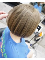 ヘアテリア リュウ 大塚(hair teria ryu) ミルクティーベージュ×ボブ