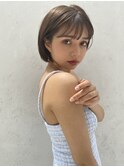 【石畑結華】切りっぱなしミニボブ