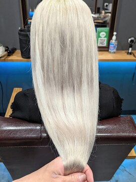 ボアップ 京橋店(boappu) #プルエクステ#エクステ#ハイトーン#ホワイト#ホワイトカラー