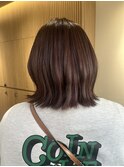 中川陽南子【オレンジピンクブラウン外ハネくびれミディ】浦和