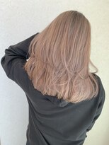 リード バイ ラグーン(LEAD by LAGOON)&nbsp;ミルクティーベージュケアブリーチイヤリングカラーハイライト