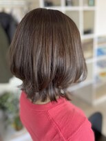 アークスヘアー&nbsp;ブリーチなしラベンダーベージュくびれミディ