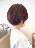 大人かわいいショートボブ
