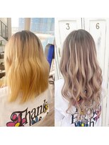 クラン ヘアーアンドスタジオ(CLAN hair & studio) #沖縄美容室#沖縄ハイトーン#沖縄エクステ#プルエクステ