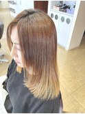 酸性ストレート 縮毛矯正