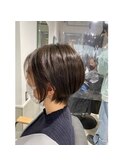 モードへア/ショートヘア/大人ガーリー/お手入れ楽/大倉山