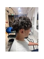 グラスバイネオリーブ 大倉山駅前店(grace by neolive)&nbsp;MEN'SHAIR/アップバング/ツーブロック/束感ショート/波巻き