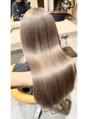 【副店長 一木】☆縮毛矯正後でもロイヤルミルクティー☆