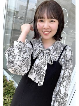 アイディー 高知(id) -高知 id-パツっと可愛い♪お洒落ボブ