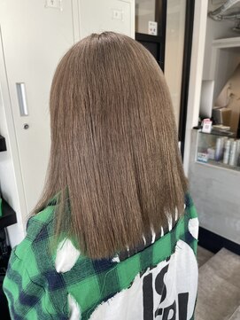 ラフ 難波店(LAFF) #黒髪#ボブルフ#ネビージュ#小顔#ワンレン