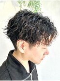 ツイストスパイラル/メンズカット/メンズパーマ/谷町四丁目