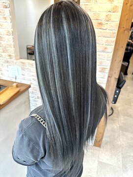 ルートヘアー(Root Hair) シルバーハイライト