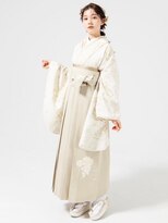 卒業式ヘアセット／袴着付け