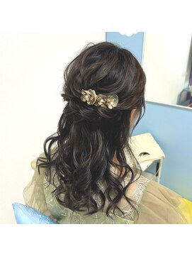 カリーノ(carino) ハーフアップ