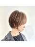 似合わせカット+艶カラー￥11600