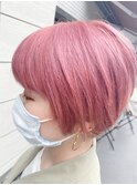 ピンク系カラー/ブリーチ/ハイトーン中野美容室