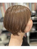丸みショートボブ
