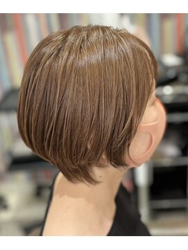 アース 長崎時津店(HAIR&MAKE EARTH) 丸みショートボブ