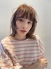 ★《全員》顔周りカット＋カラー＋モイスチャートリートメント￥14960→13915