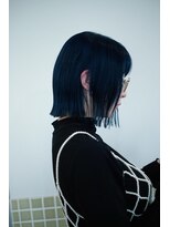 ルヴェルヘアー(Revel hair)&nbsp;タッセルボブ × ブルー