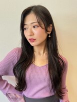 アグ ヘアー アモ 板宿店(Agu hair amo) 《Agu hair》顔まわりレイヤー×numberA.ケアオイルスリーク