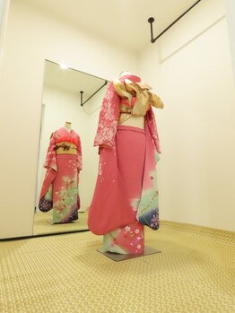 レゼル(Les Ailes)の写真/【盛岡津志田】特別な日の着付け～ヘアセットまでお任せ◎七五三/成人式/入学式/卒業式