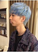 グラデーションペールブルー