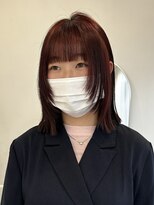 シス バイ フィット(SYS by fit)&nbsp;フェイスレイヤー/レッドカラー