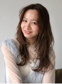 レイヤーカット/アプリコットオレンジ/レイヤー/ボブ/茅ヶ崎