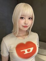 ペレ アネックス 大阪梅田茶屋町店(PELE ANNEX)&nbsp;くびれヘア/アプリコットオレンジ/夏のヘアアレンジ/梅田