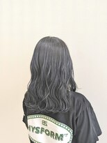 アミックス Hair&Make Amix KOKUSAIHOTEL&nbsp;透明感あふれるブルーブラック