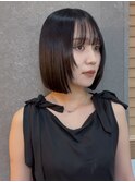 くびれヘア/髪質改善/縮毛矯正/レイヤーカット/韓国/ボブ/表参道