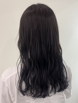 ローレン(Loren) パープルグラデーション／暗髪