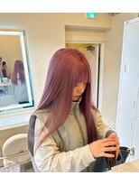 オーパスバイアンブルリュクス 池袋(Opus by ambleluxe)&nbsp;ケアブリーチ/ピンクベージュ/ハイトーン