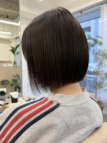 エルヘアメゾン(el. hair maison)&nbsp;顎ボブ☆静岡ボブ☆オリーブベージュ