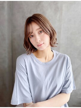 ラピス 新宿店(Lapis) 【月1メンテ】白髪染めリタッチでも透明感カラー