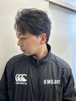 メンズサロン キング 心斎橋店(Men’s salon K!ng)&nbsp;メンズカット/ブリーチ/ニュアンスパーマ/メンズハイライト/眉毛