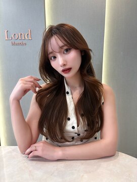 ロンド ブランシュ 錦糸町北口(Lond blanche) 韓国顔周り/バタフライカット/ミディアムレイヤーカット/錦糸町