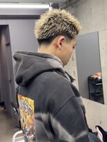 オッソ(OSSO) テーパーフェード×スパイキーショート